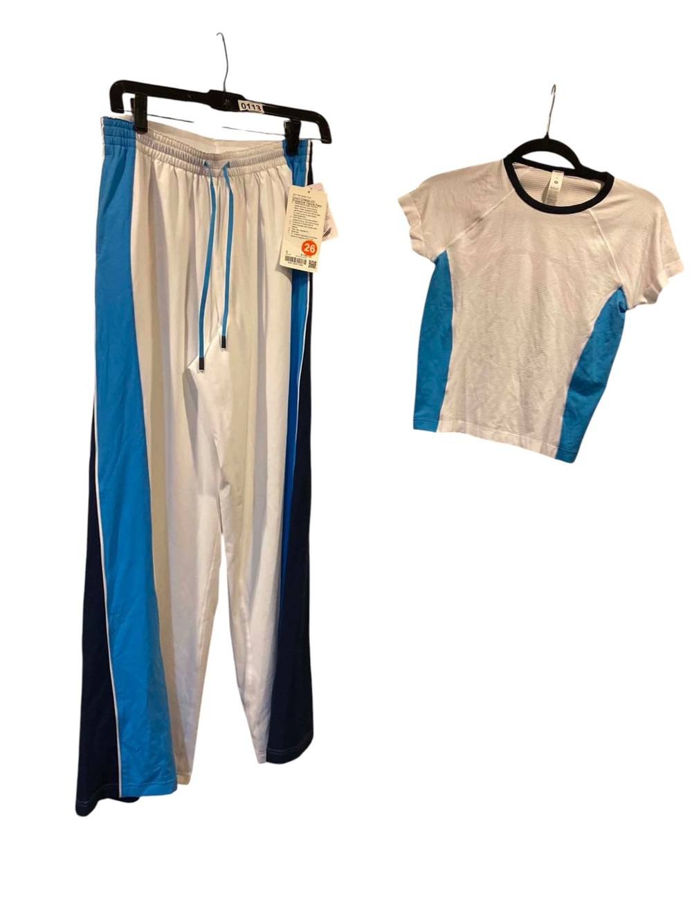 NWT Lululemon Swiftly Tech Short Sleeve/Court Champ UV- Protective Tennis Pant